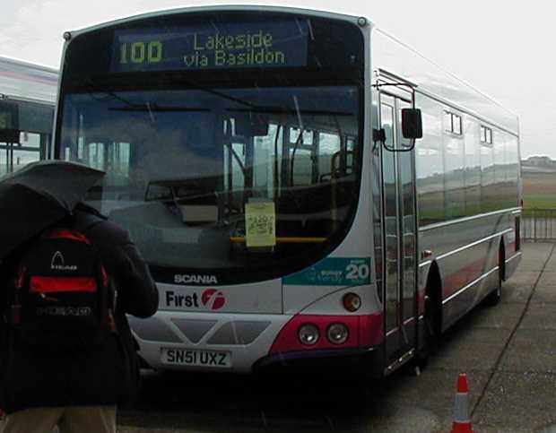 First Scania L94 Wright L94UB Wright Solar