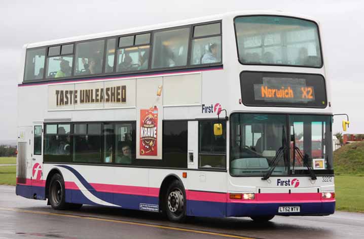 First Eastern Counties Volvo B7TL Plaxton President 32212