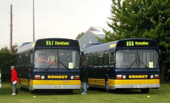 Konect Leyland Nationals DAR120T & SAE755S