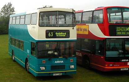 Arriva Southern Counties Leyland Olympian F577SMG