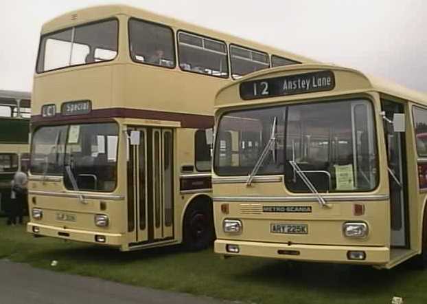 Leicester City Transport Metro-Scania 225 and Metropolitan 301