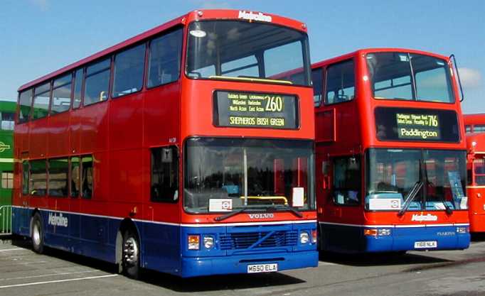 Metroline ex Singapore Volvo Olympian Alexander AV39