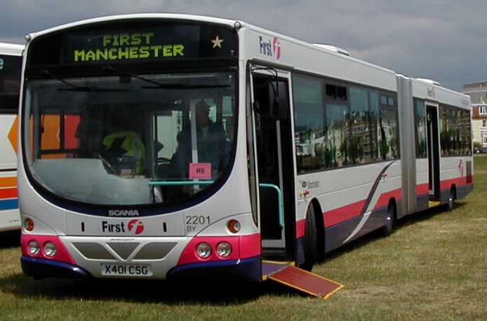 First Manchester bendibus 2201