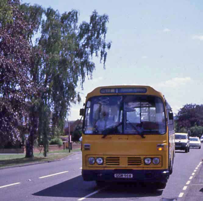 Yellow Bus Leyland Leopard Willowbrook GGM96W
