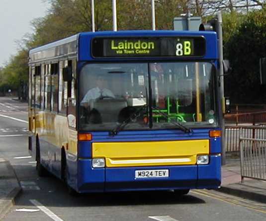 Basildon Dennis Dart Plaxton Pointer 924