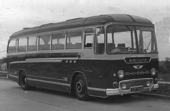Red Rover Keith Coaches AEC Reliance Duple VOT568