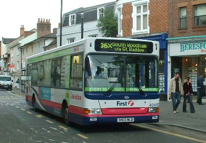 First Essex Alexander Dennis Pointer Dart 42482