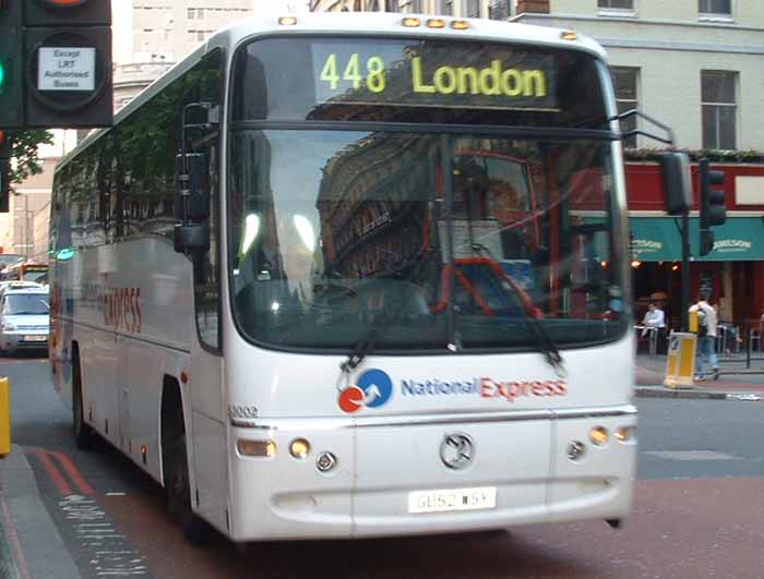 National Express Volvo B12M Transbus Stagecoach East Kent 53002