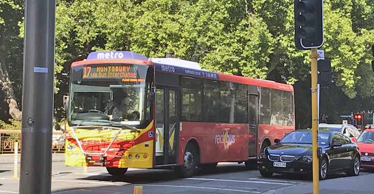 Red Bus | Christchurch | NEW ZEALAND BUS IMAGE GALLERY | SHOWBUS ...