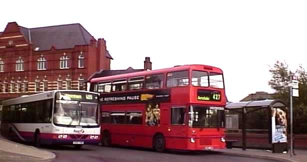 First Manchester Scania & Metrobus.