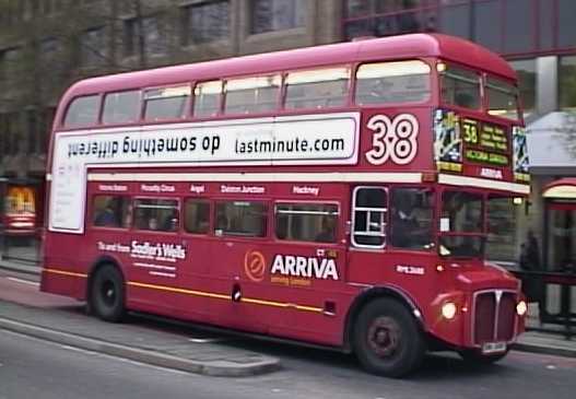 Arriva London AEC Routemaster Park Royal route 38 new style