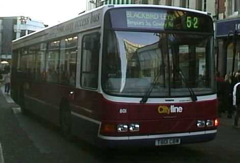 Oxford Bus Company Volvo B10BLE Wright Renown 801