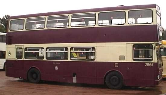 TWM Coventry City Transport MCW Metrobus 2867